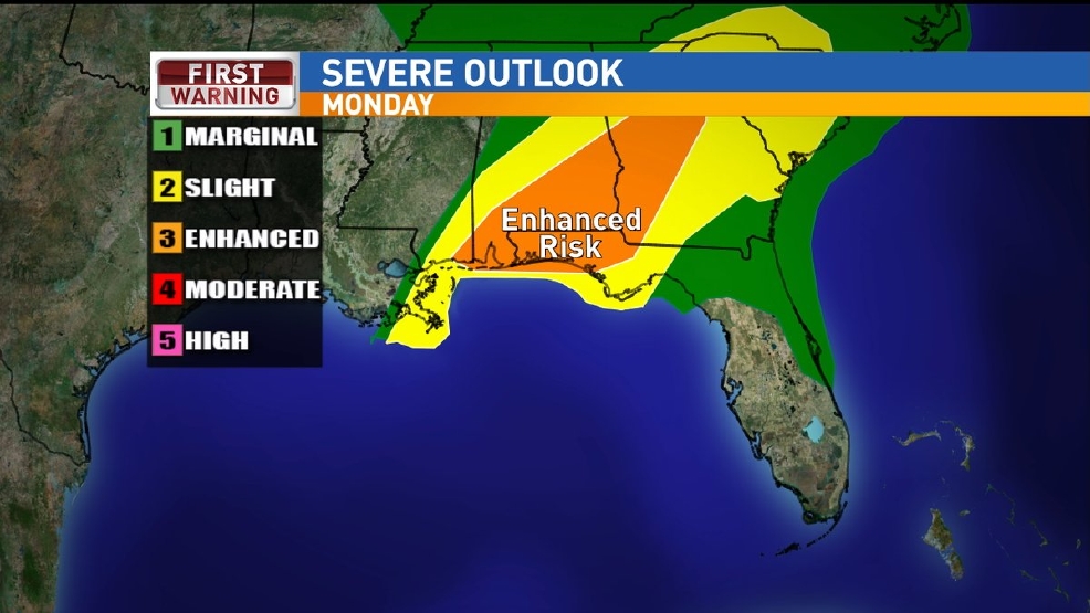 Tornado Watch for Northwest Florida WEAR