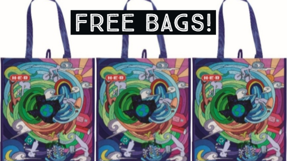 HEB giving away ecofriendly bags for Earth Day WOAI