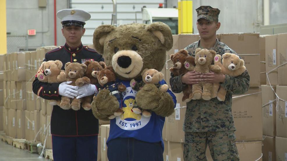 marine teddy bear build a bear