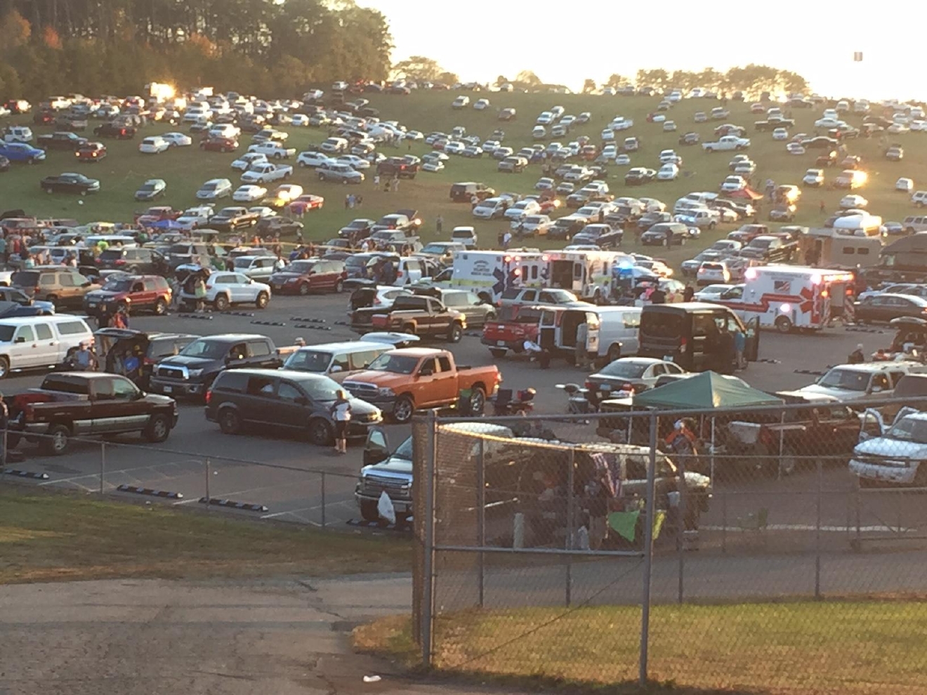 22 injured after being hit by car at NASCAR race, police say KGAN