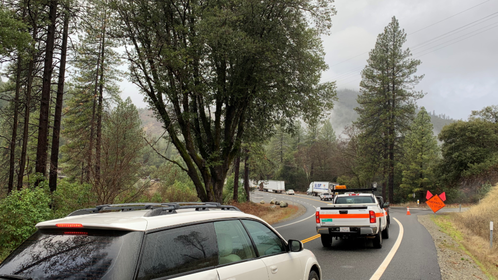 Update Traffic Back Open In Both Directions Following Rock Slide On