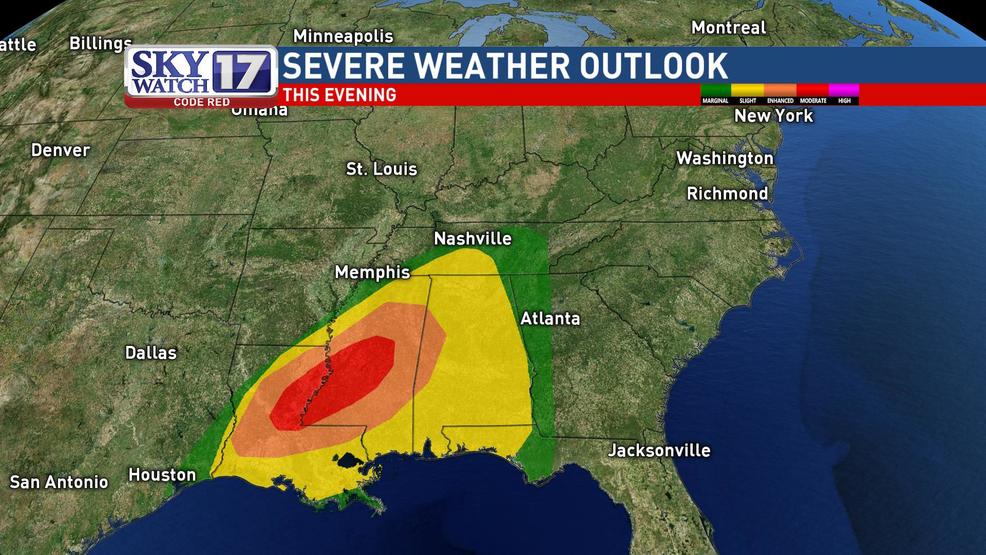 CODE RED WEATHER Watches, warnings issued as strong storms move