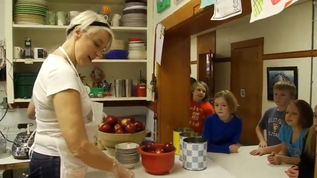 DIRIGO STORIES: School kitchen teaches students about sustainability