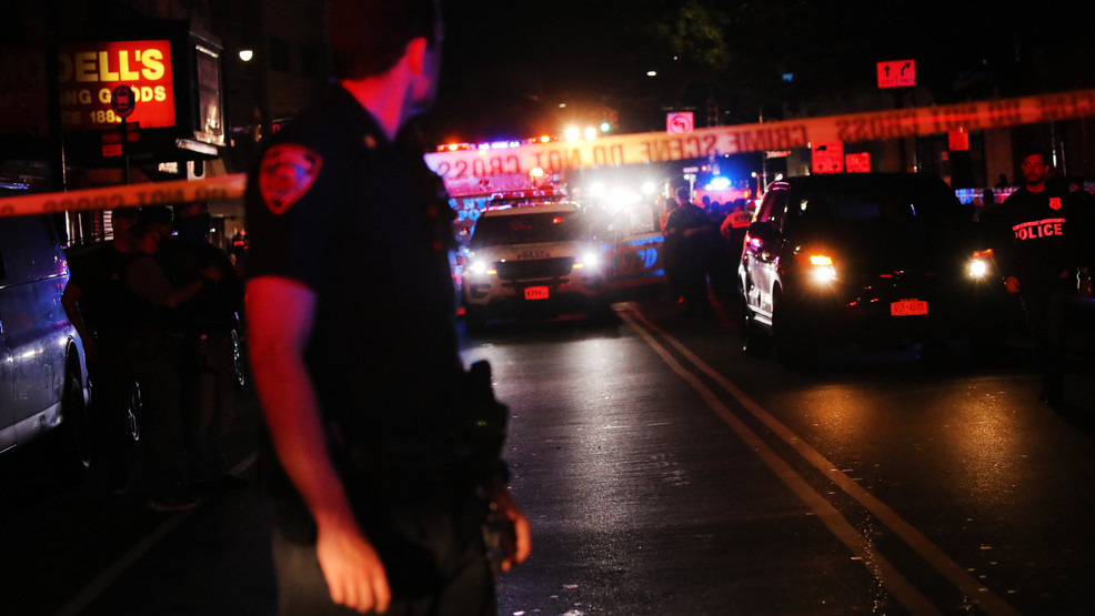 NYC police officer stabbed in neck in ambush turning peaceful protest