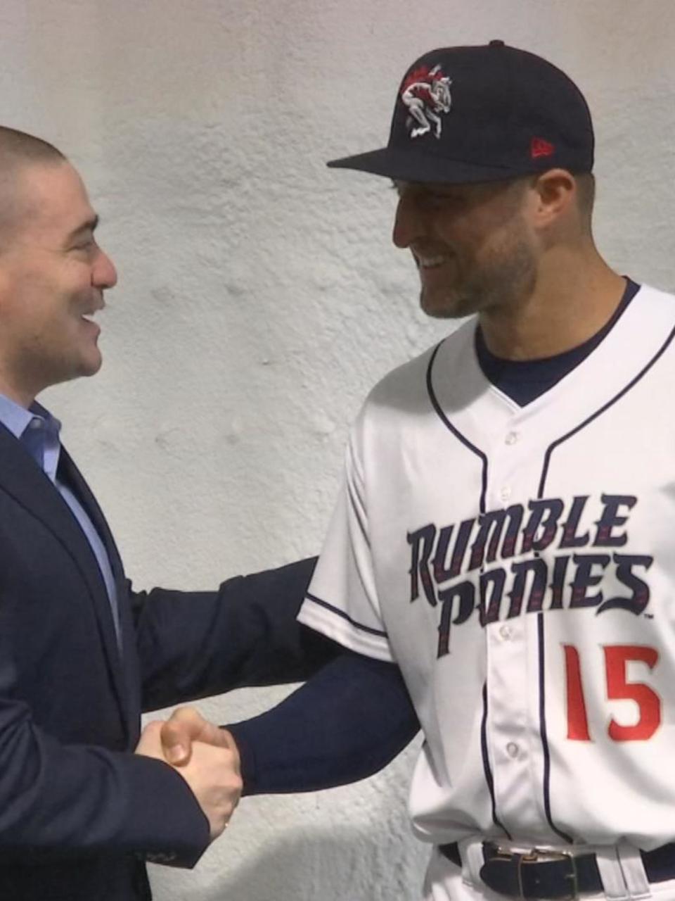 tim tebow minor league jersey