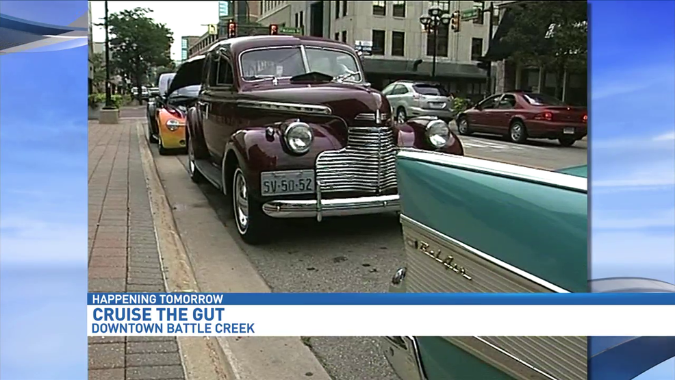 Battle Creek to host 20th annual 'Cruise the Gut' vintage car event WWMT