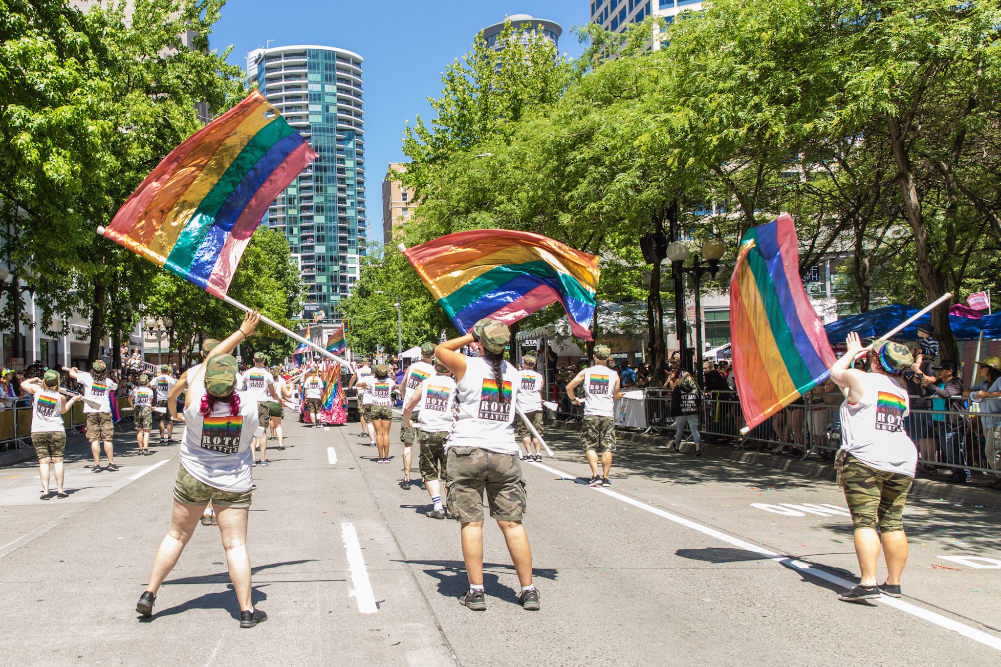 Photos Thousands attend 2018 Seattle Pride Parade Seattle Refined