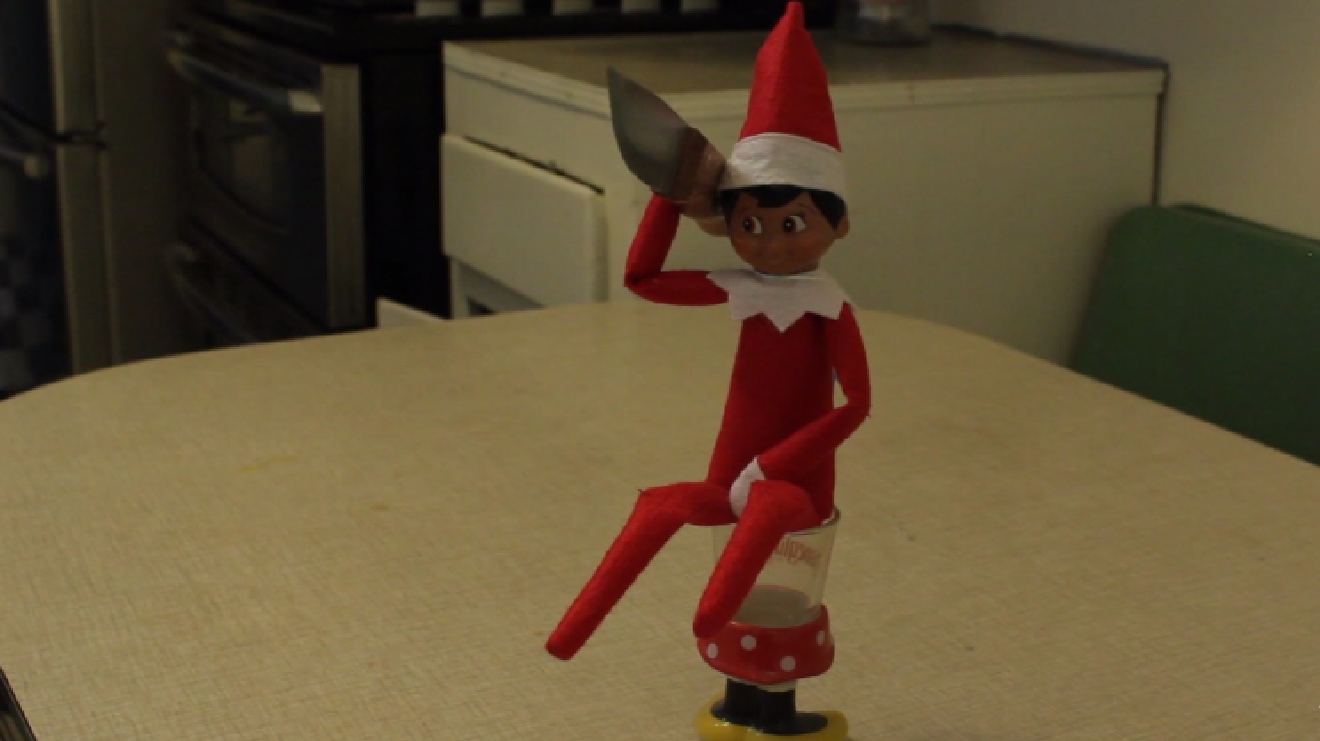 Hallmark Channel's new elf on the shelf movie wishes you a scary