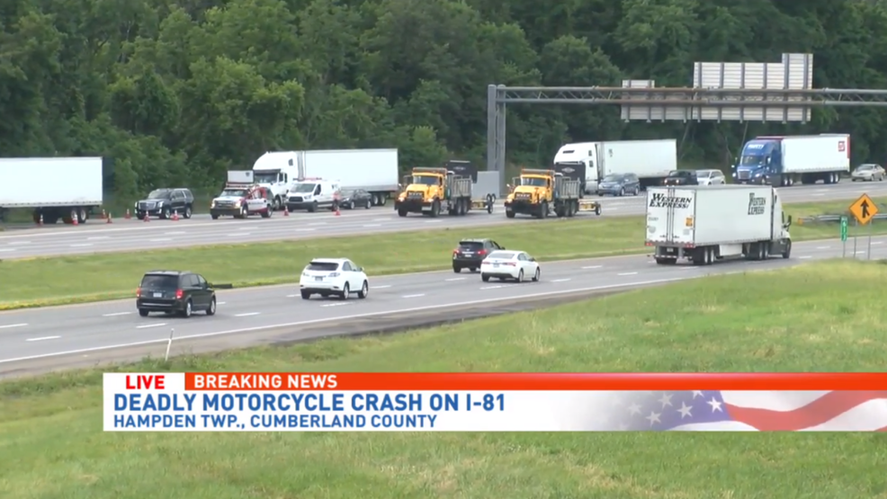 Update All lanes open on I81 South in Cumberland County, following