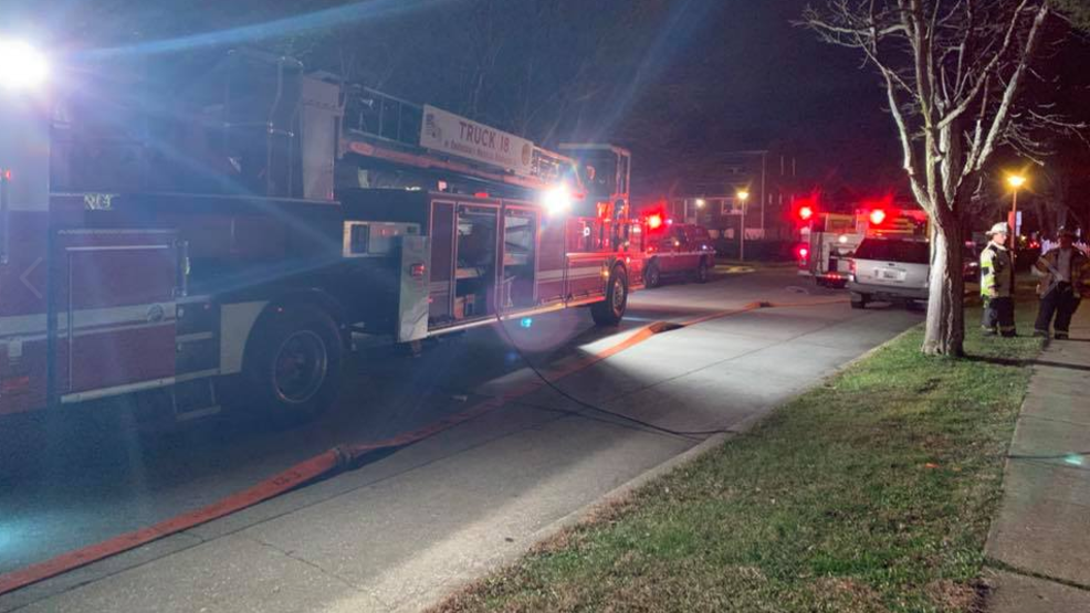 No injuries reported after two alarm fire at Calverton Elementary