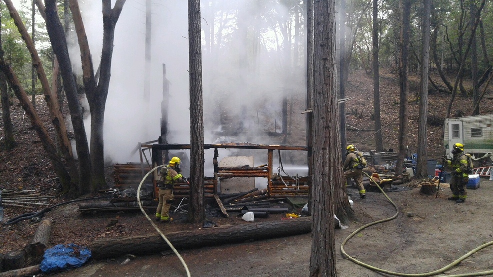 Fire Crews Respond To A Structure Fire In Rogue River Ktvl