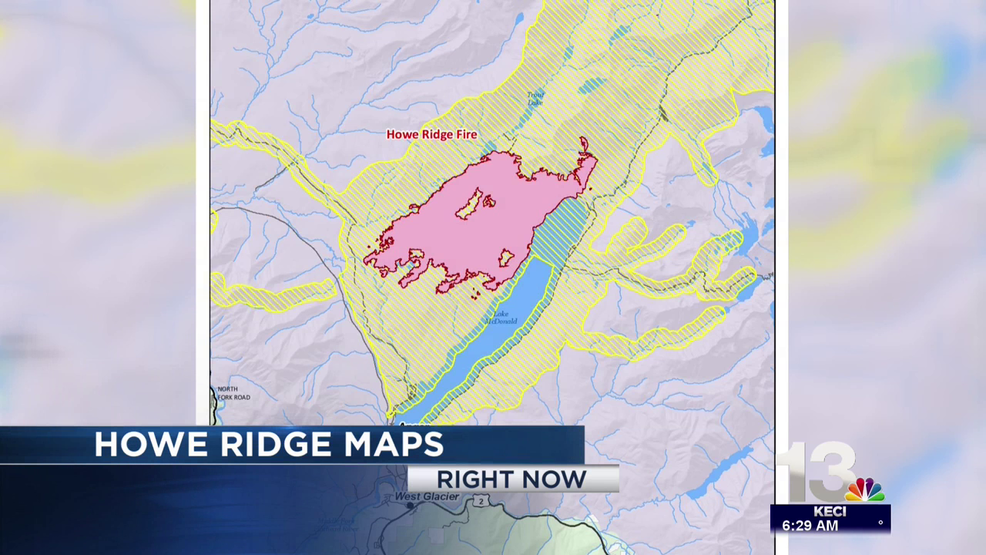 Nbc Mt Today New Maps Out On Howe Ridge Fire Emergency Prep