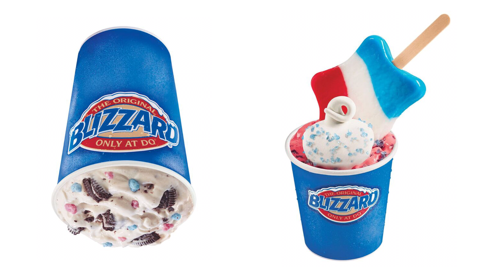 Dairy Queen unveils new patriotic Blizzards for July 4th WSET