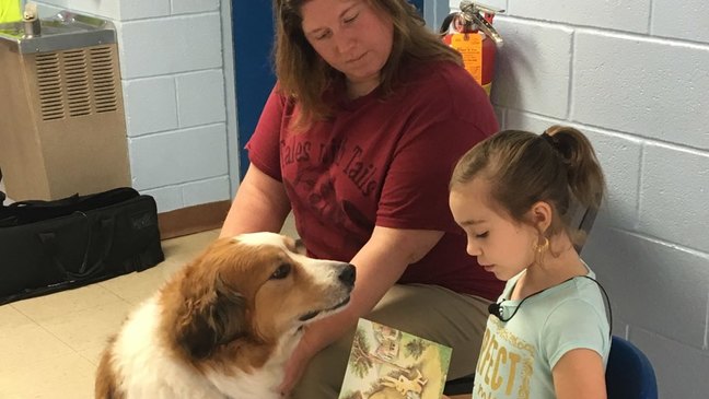 Making a Difference: Canines teaching kids how to read