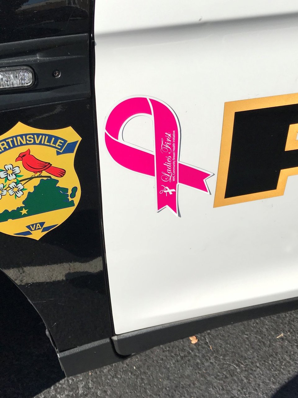Local Police Department Adds Pink Ribbon On Patrol Cars For Breast
