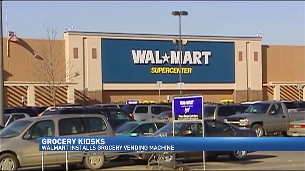 WalMart installs first selfserve kiosk for grocery pickup WWMT