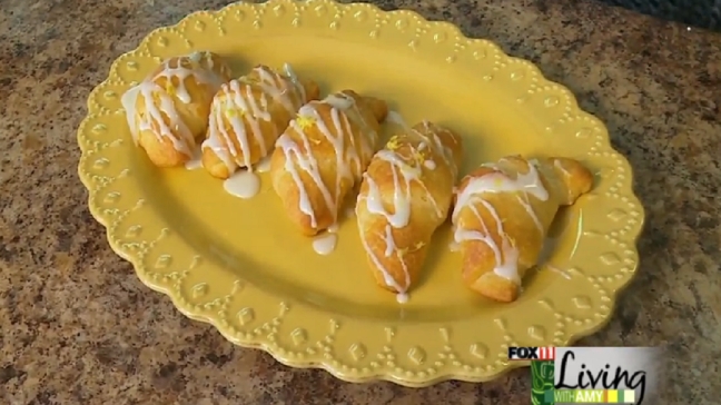 Lemon Cheesecake Crescents