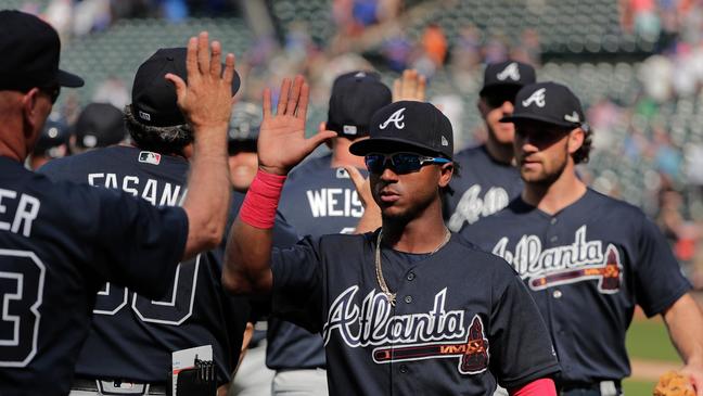 Teheran no-hitter into 7th, Braves blank Mets 11-0 for sweep