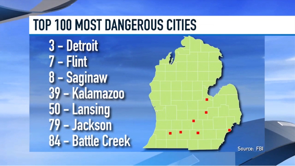 Violent Crimes Declining In Michigan, But State Remains Among Poorest ...