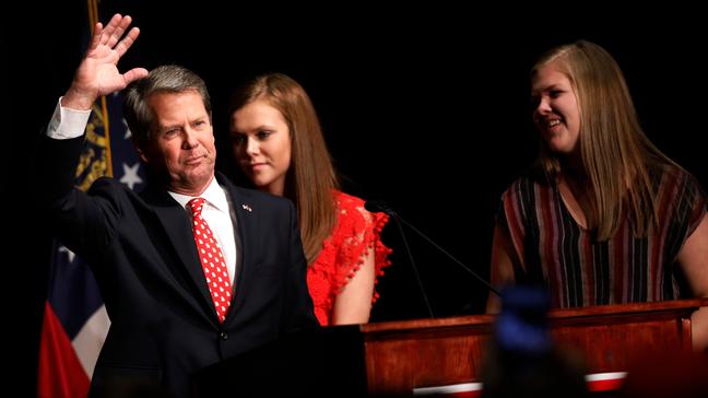 GOP gov candidate Kemp resigns as Georgia secretary of state