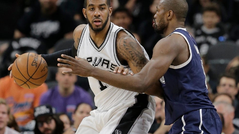 LaMarcus Aldridge says finger injury still not healed | WOAI